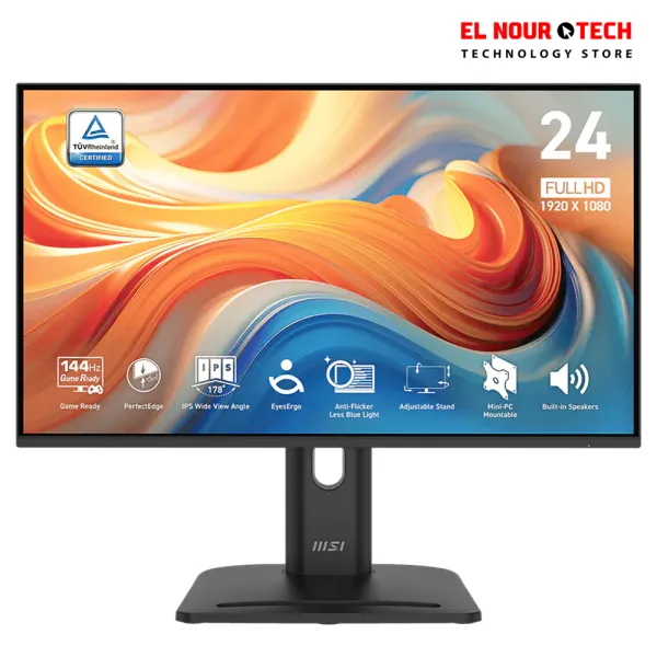 MSI PRO MP245PG E14 IPS 23.8 Inch 144HZ - 1MS - 1920x1080 FHD - HDR Ready
