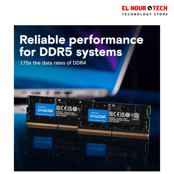 Crucial 32GB DDR5 5600MHz Laptop Memory